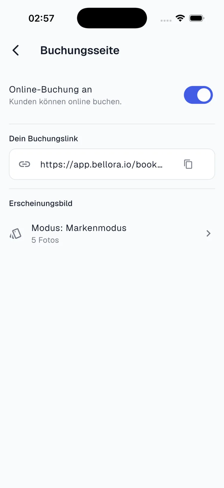Deine eigene Buchungsseite