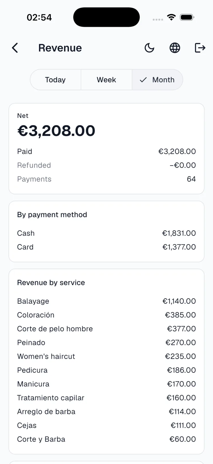 Revenue & invoices, done